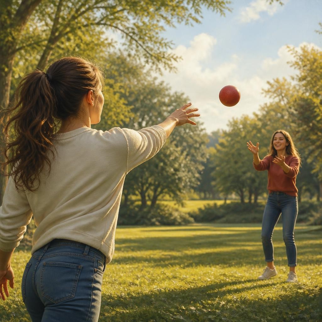 Illustration for the English word “throw”