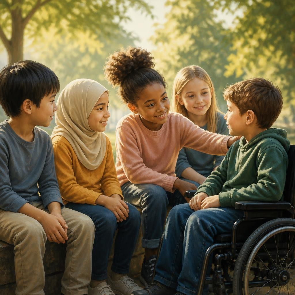 Illustration for the English word “tolerance”