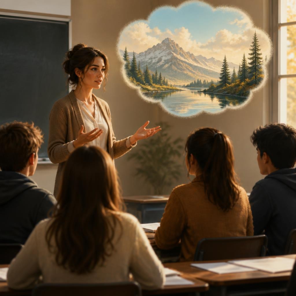 Illustration for the English word “topic”