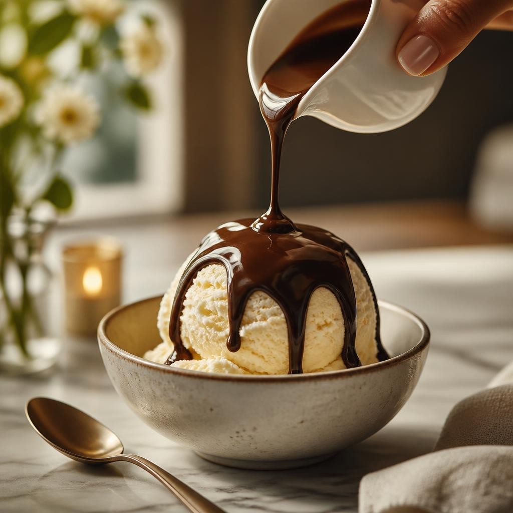 Illustration for the English word “topping”