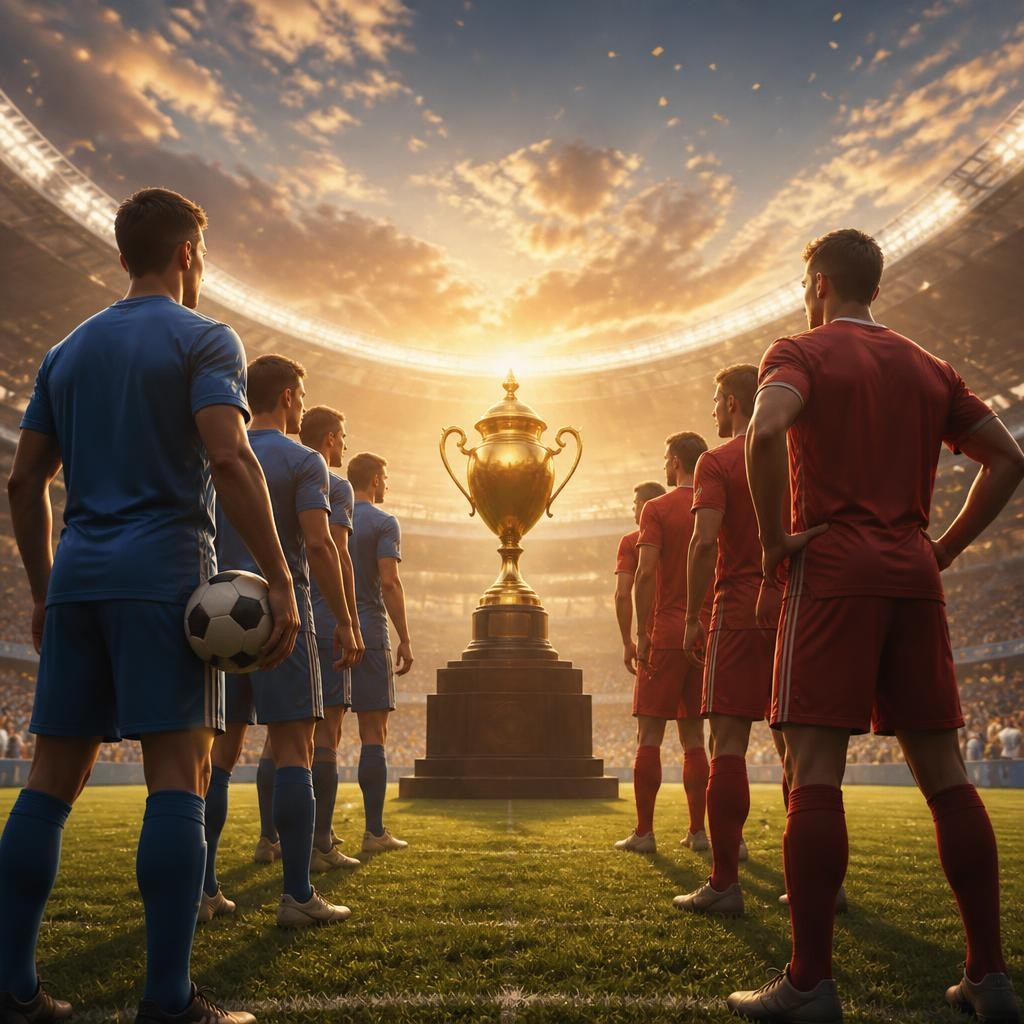 Illustration for the English word “tournament”