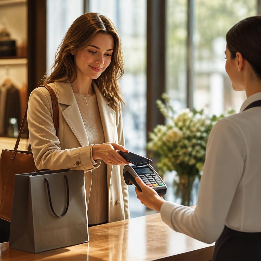 Illustration for the English word “transaction”