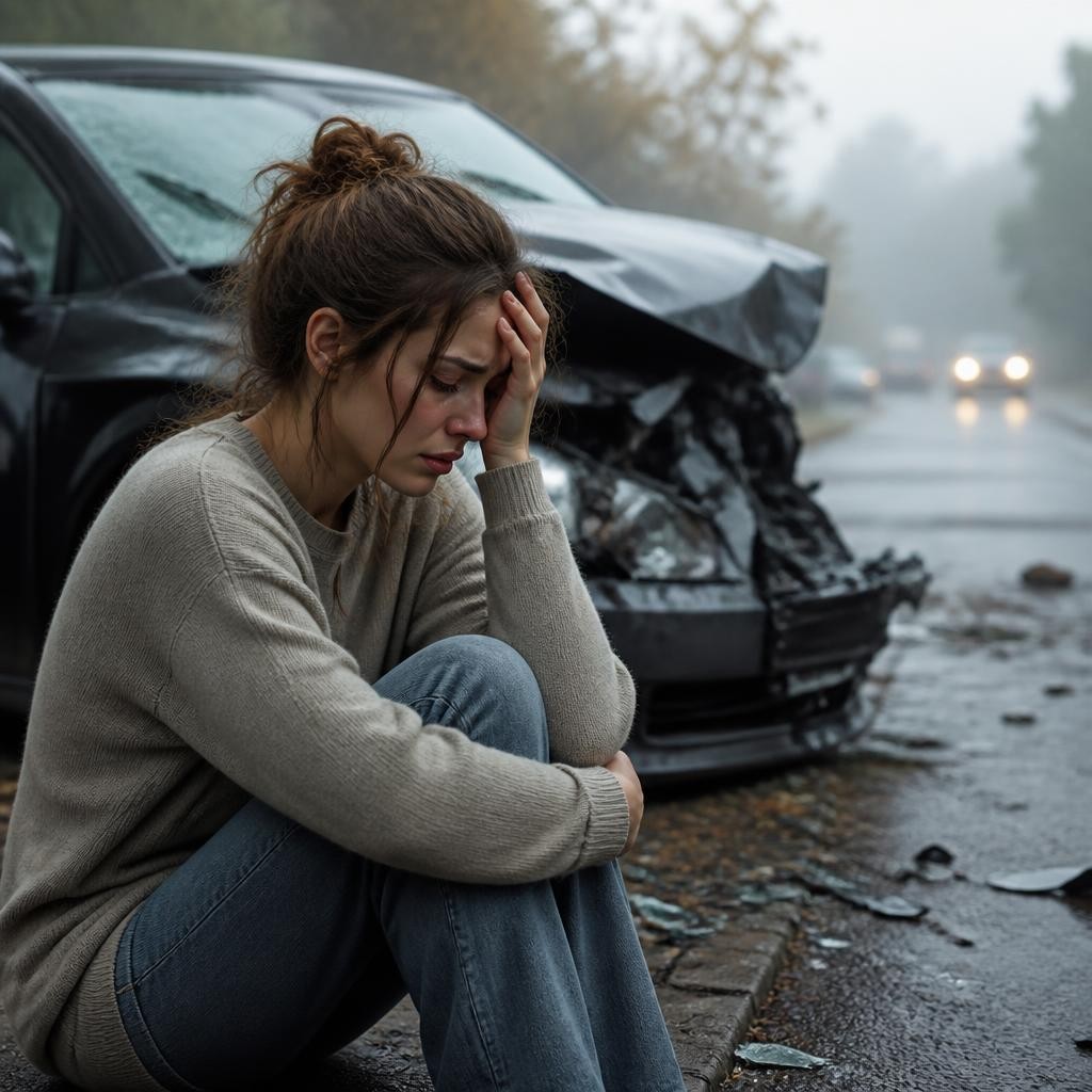 Illustration for the English word “trauma”
