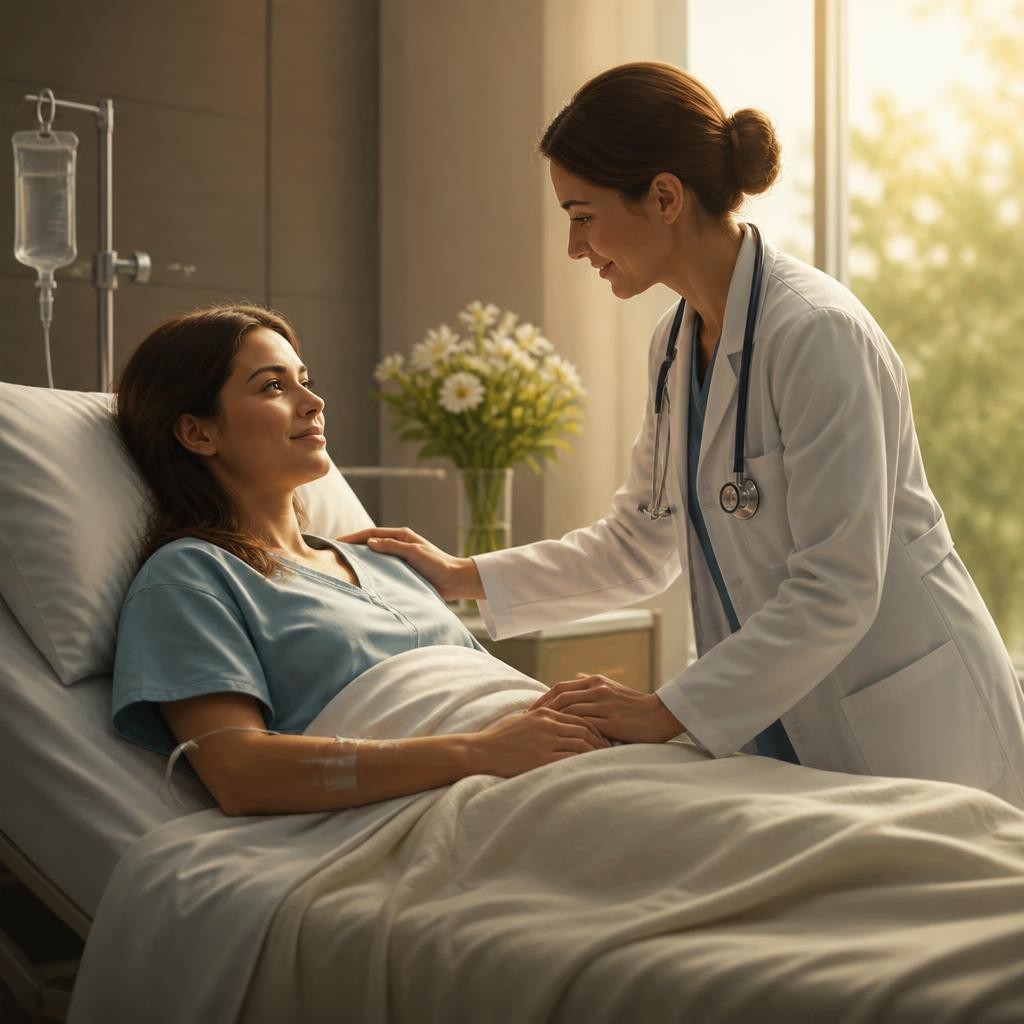 Illustration for the English word “treatment”