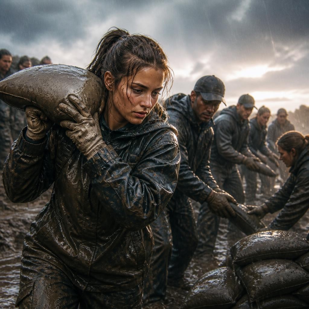 Illustration for the English word “trooper”