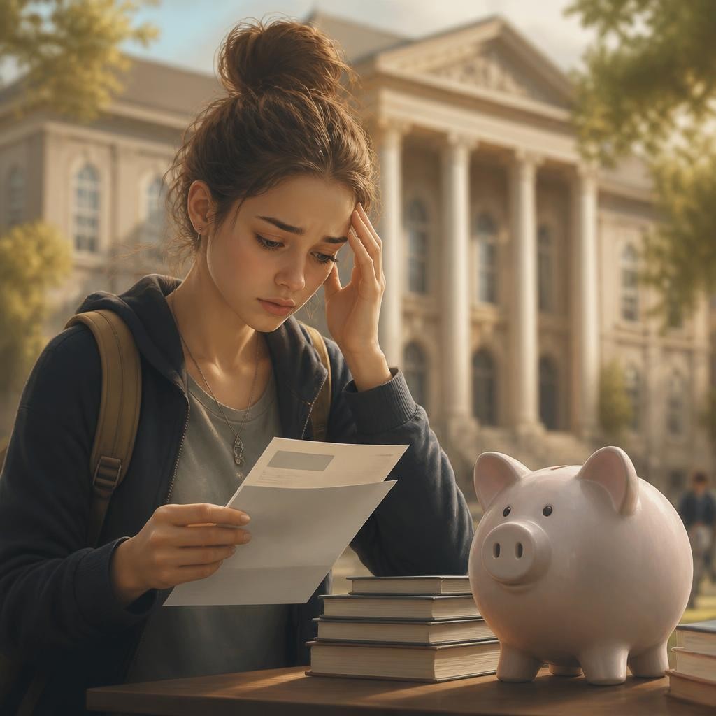Illustration for the English word “tuition”