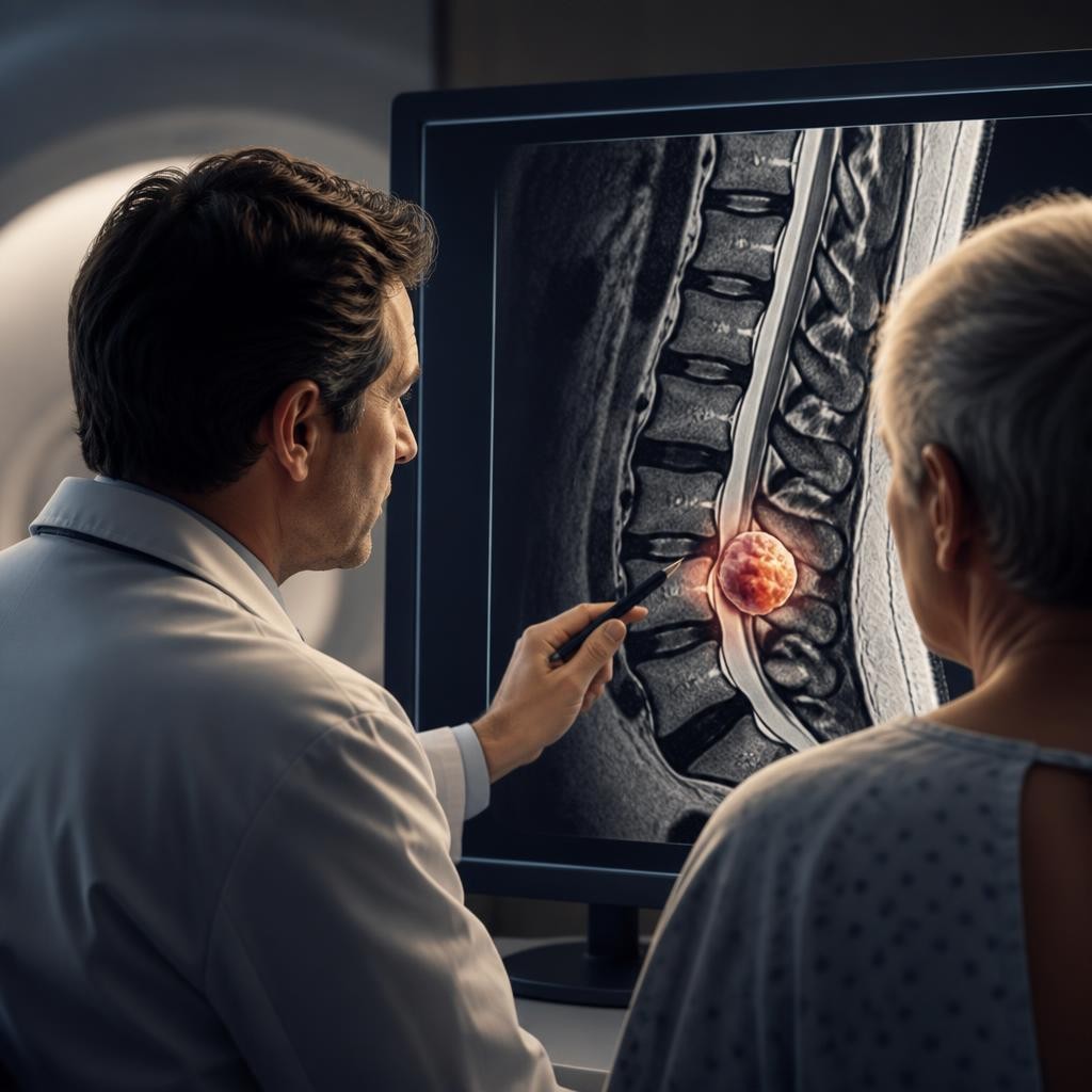 Illustration for the English word “tumour”