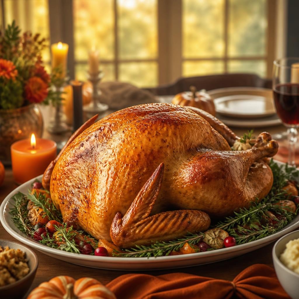 Illustration for the English word “turkey”