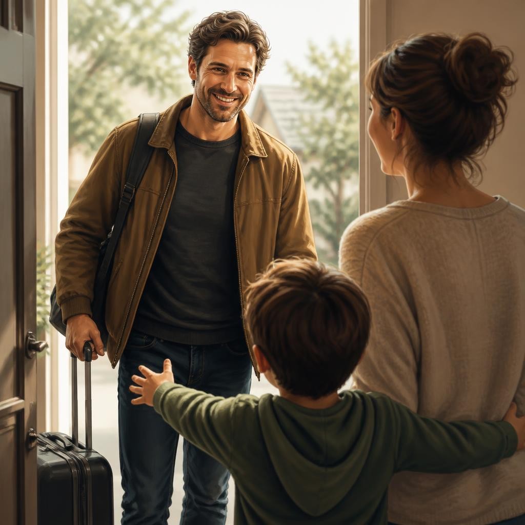 Illustration for the English word “uncle”