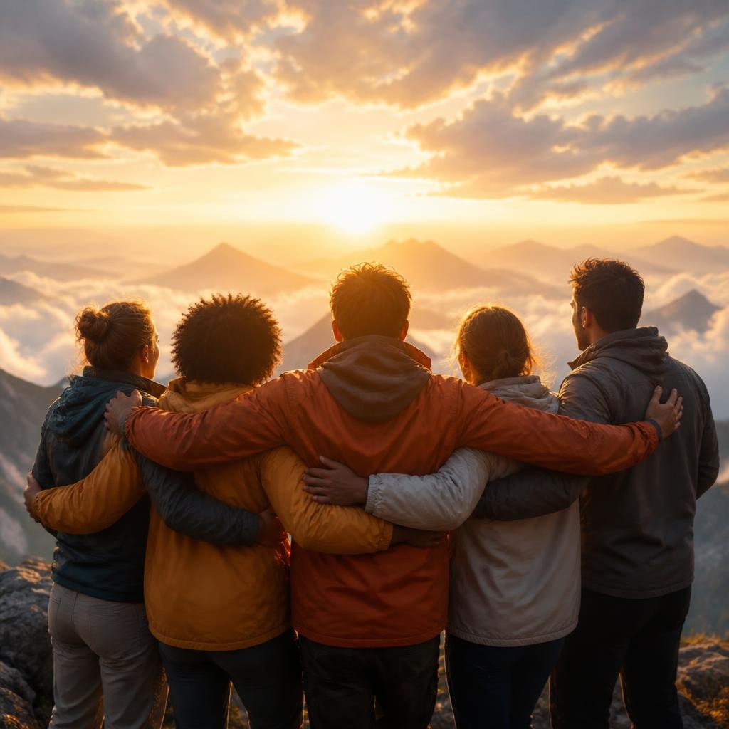 Illustration for the English word “unity”