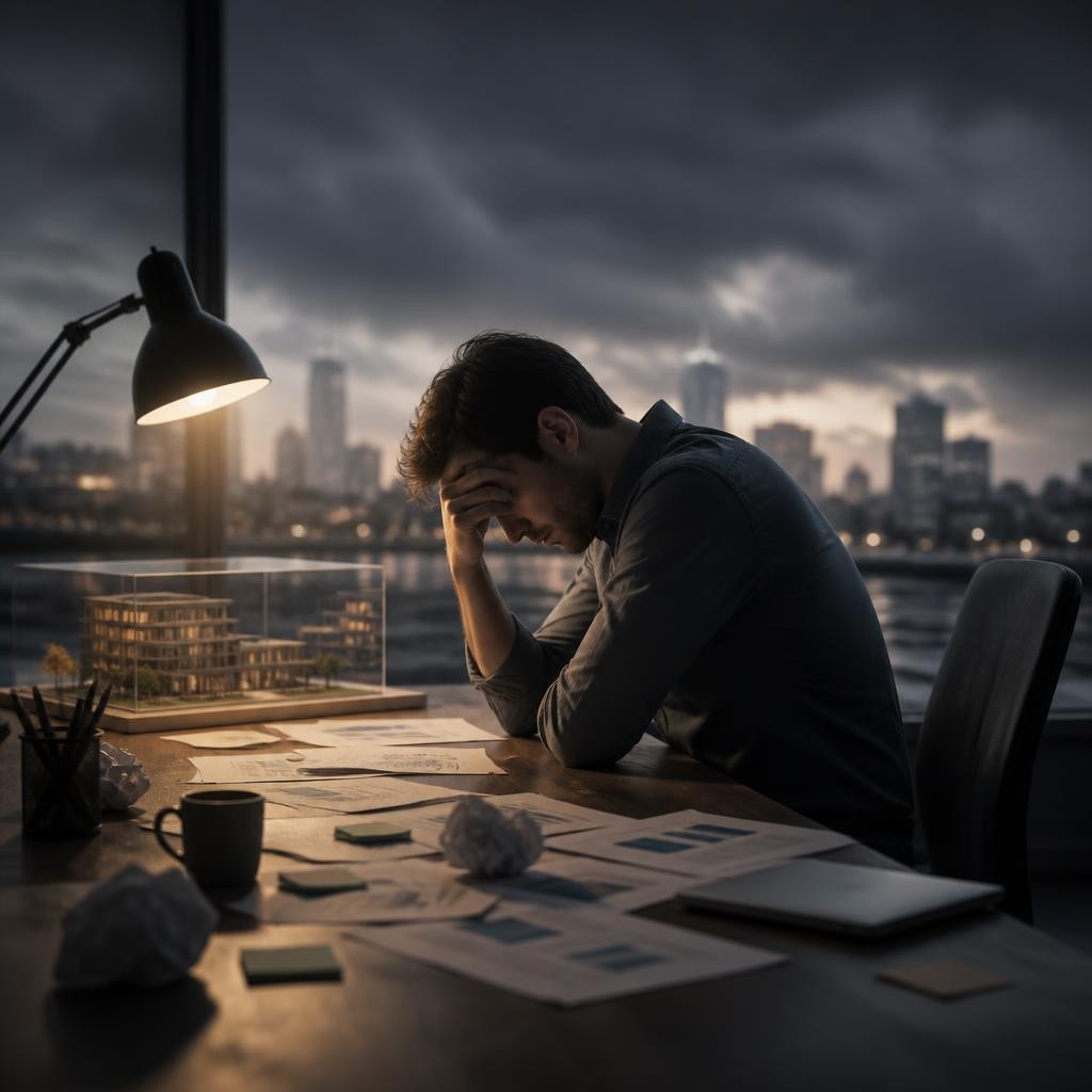 Illustration for the English word “unsuccessful”