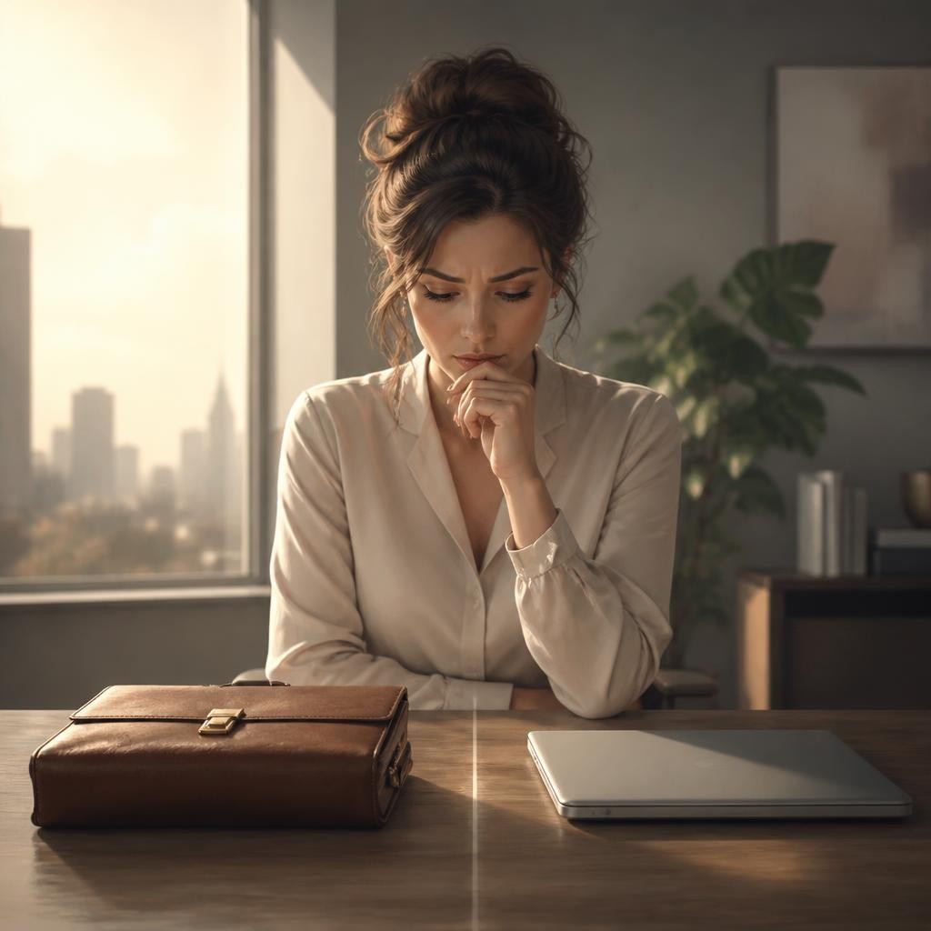 Illustration for the English word “unsure”