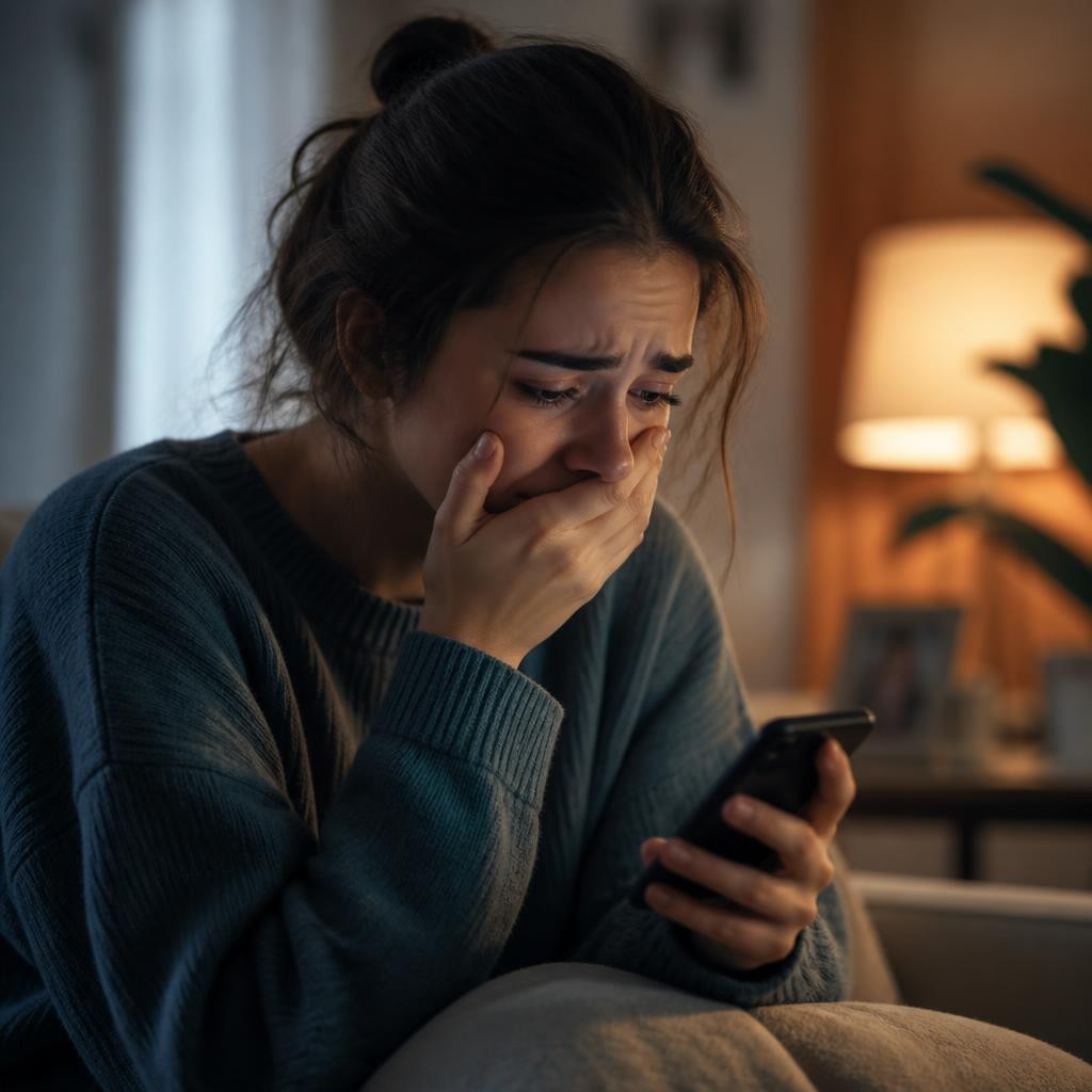 Illustration for the English word “upset”