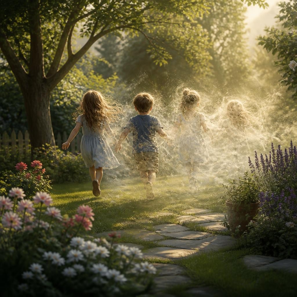 Illustration for the English word “vanish”