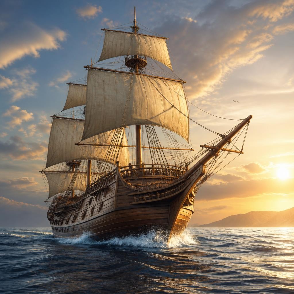 Illustration for the English word “vessel”