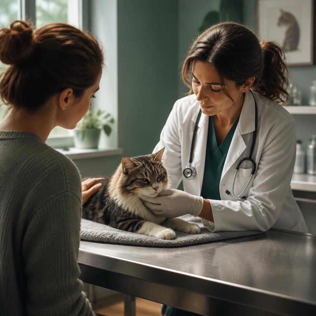 Illustration for the English word “veterinarian”