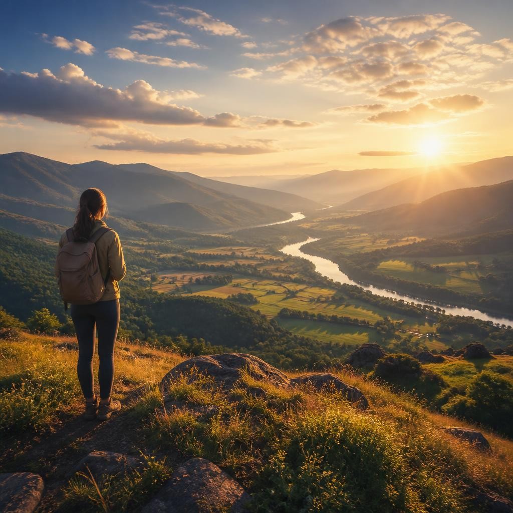 Illustration for the English word “view”