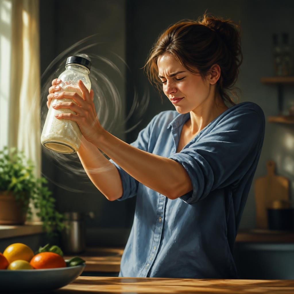 Illustration for the English word “vigorously”