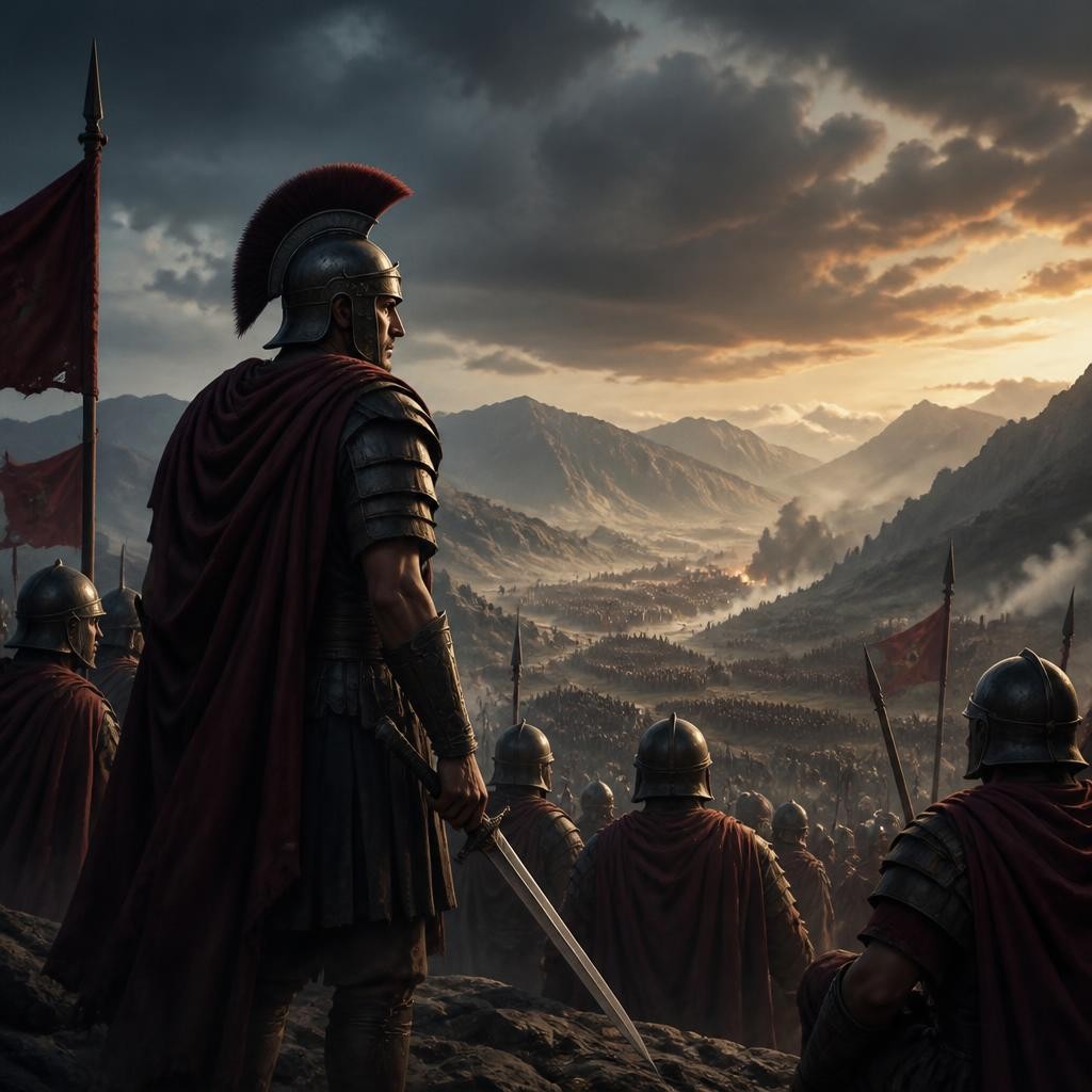 Illustration for the English word “war”