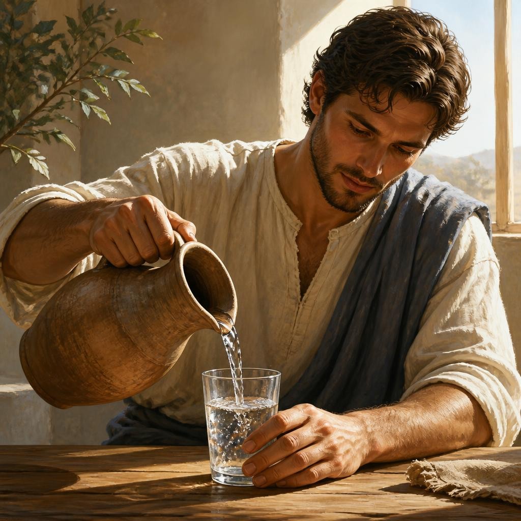 Illustration for the English word “water”
