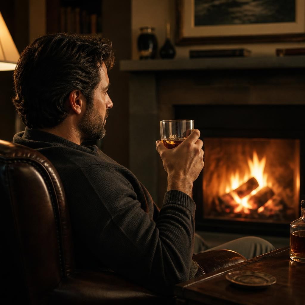 Illustration for the English word “whiskey”
