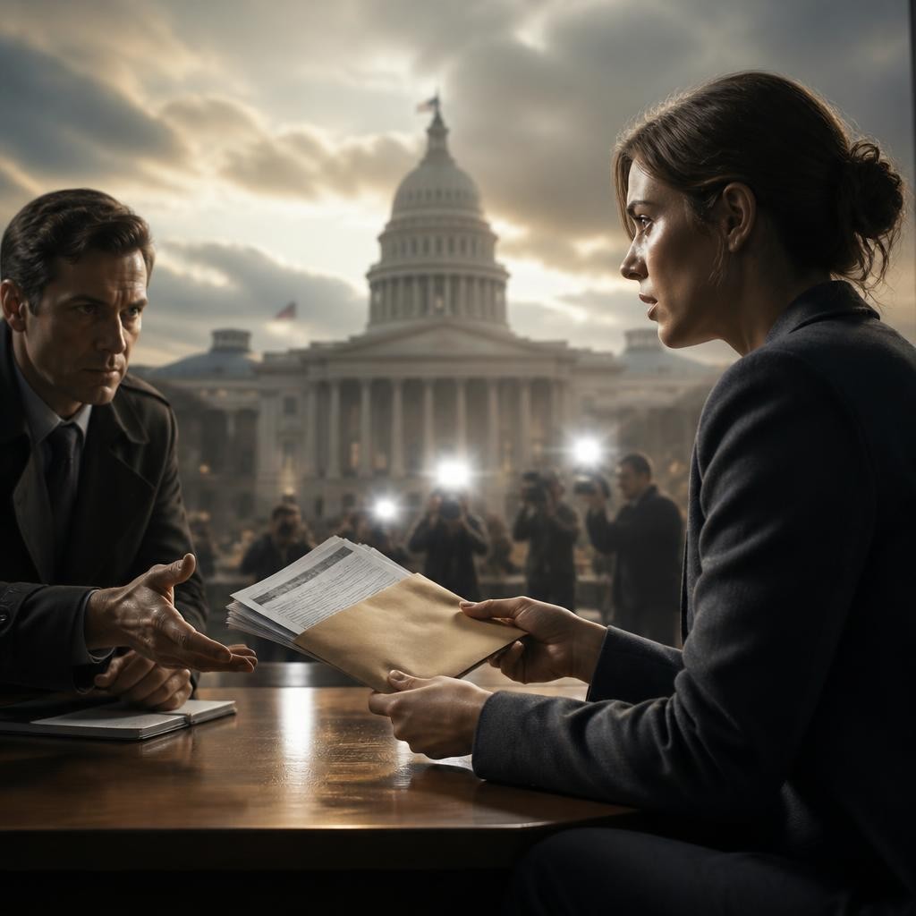 Illustration for the English word “whistleblower”