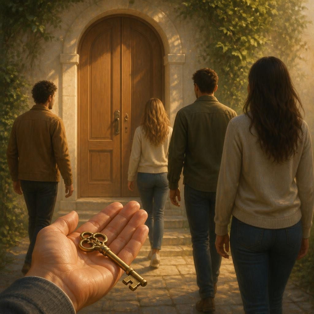 Illustration for the English word “whoever”