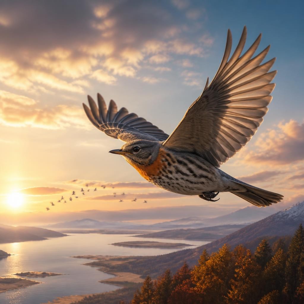 Illustration for the English word “wing”