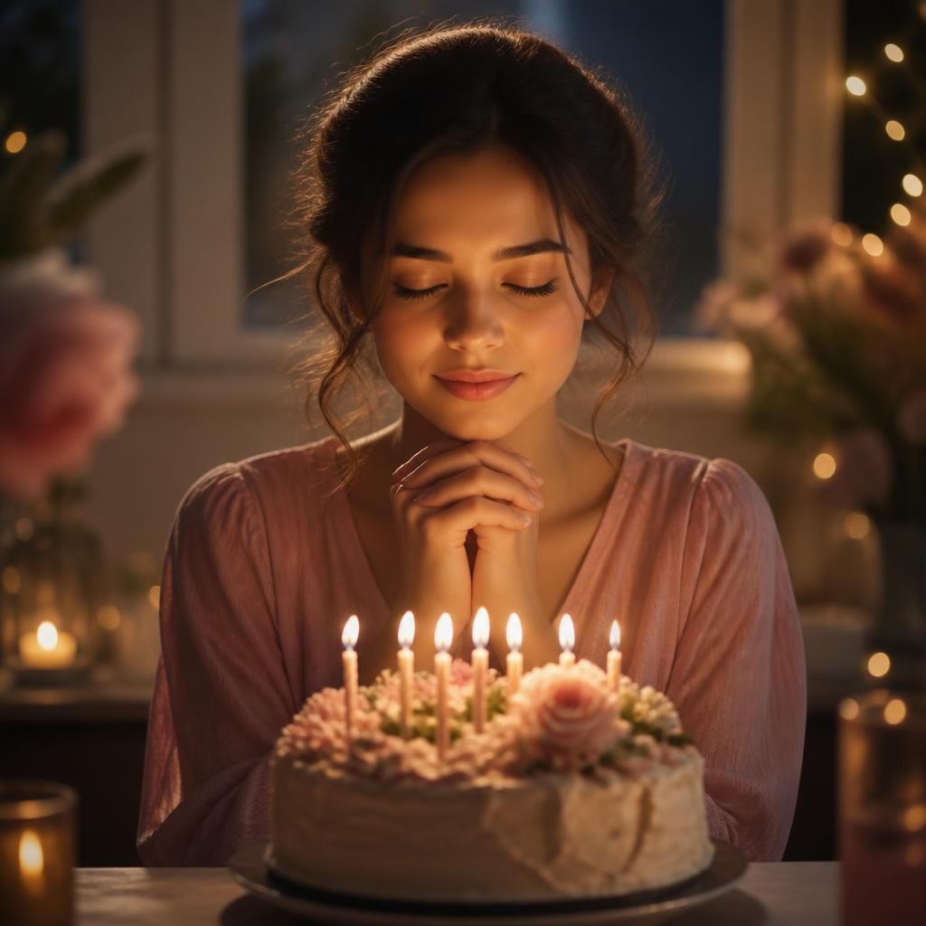 Illustration for the English word “wish”
