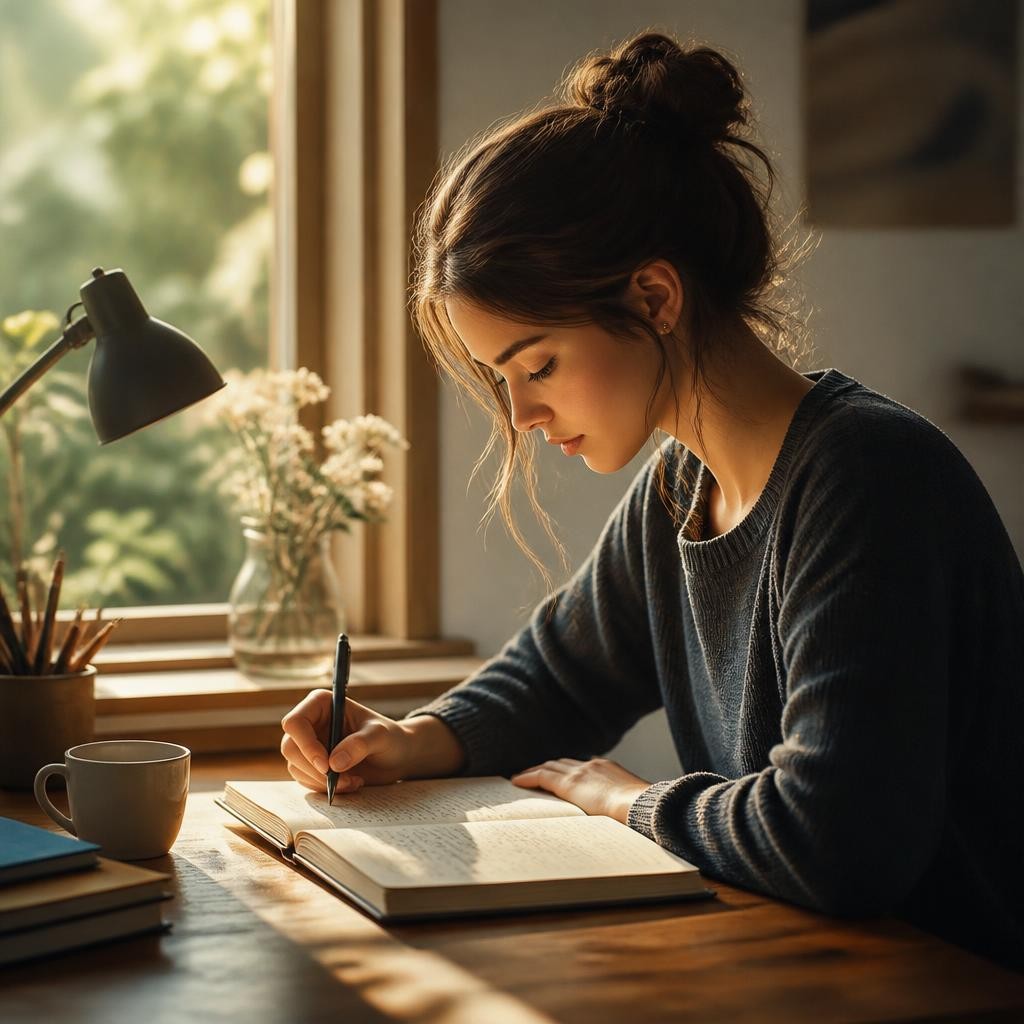 Illustration for the English word “writing”