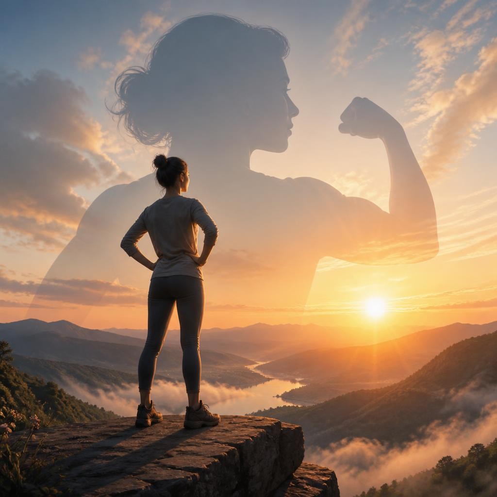 Illustration for the English word “yourself”
